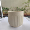 POC000104BG-d A simple Ceramic planter, elegant, stylish for potting small indoor plants, succulents that can be kept on your working table, Side table, Tea table, TV stand