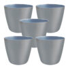 POPD003110MG5 10 inches Valencia Designer Pot | Plastic Planter with Plain Premium and Elegant surface | Premium and Elegant | Suitable for Indoor / Outdoor in Living Space, Office, Porch, Garden, Balcony and can be placed on Plant Stands