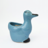 POC0002c Duck Planter: Small (6 inches) - Cute and Colourful Ceramic Small planters suitable for home decor, gifting and personal use