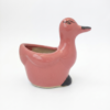 POC0002e Duck Planter: Small (6 inches) - Cute and Colourful Ceramic Small planters suitable for home decor, gifting and personal use