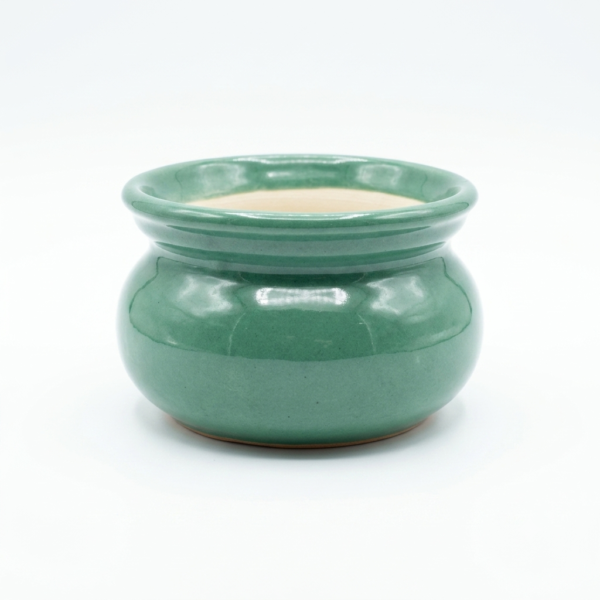 POC0008e Bowl Planter: Round base - Cute Ceramic planters. Small planters suitable set for home decor, gifting and personal use
