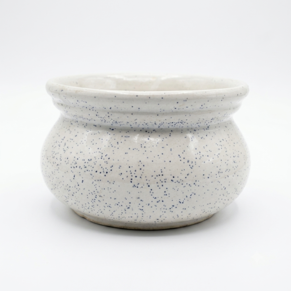 POC0008f Bowl Planter: Round base - Cute Ceramic planters. Small planters suitable set for home decor, gifting and personal use