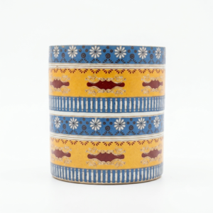 POC0009f Straight Bowl, Random Patterned, Ceramic planters. This minimalistic planters will be suitable set for home decor, gifting and personal use