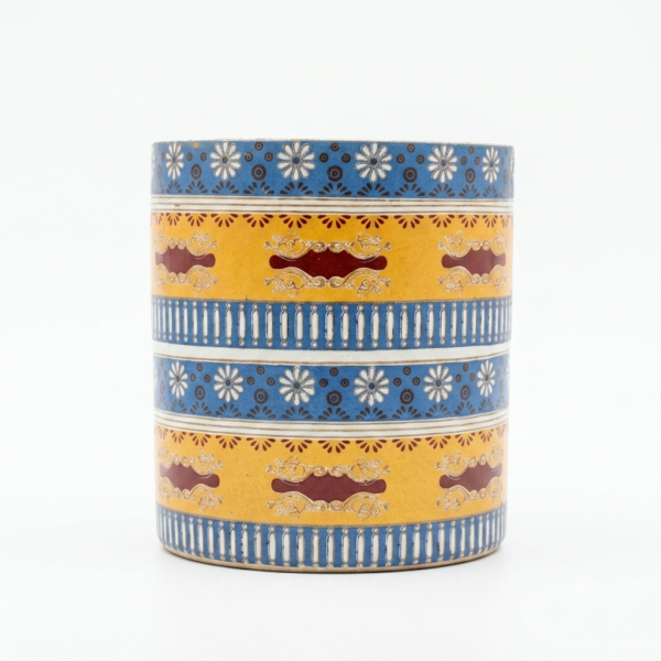 POC0009f Straight Bowl, Random Patterned, Ceramic planters. This minimalistic planters will be suitable set for home decor, gifting and personal use