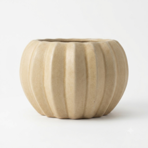 POC0010a Cute plumpy Pumpkin shaped Ceramic planters. This minimalistic planters suitable set for home decor, gifting and personal use