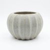 Cute plumpy Pumpkin shaped Ceramic planters. This minimalistic planters suitable set for home decor, gifting and personal use