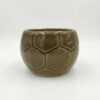 POC0015a Football shaped Planter: Sporty, energy filled Football shaped Ceramic planters. This minimalistic planters suitable set for home decor, gifting and personal use