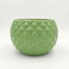 Diamond Pumpkin: Cute sharp diamond surfaced Round shaped Ceramic planters. This minimalistic planters suitable set for home decor, gifting and personal use
