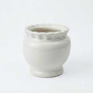 POC0020b Fat Vase style Planter - Vintage style, simple, designer ceramic planters in Small & Big sizes. Minimalistic planters suitable set for home decor, gifting and personal use