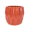 Double ridged bowl Planter - Cute and Plain coloured Ceramic planters suitable for succulents ideal for Study, Tea table, Work stations and gifting