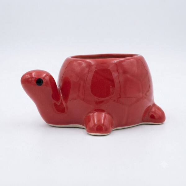POC0027c Tortoise shaped Planter - Cute and colourful Tortoise shaped Ceramic planters suitable set for home decor, gifting and personal use