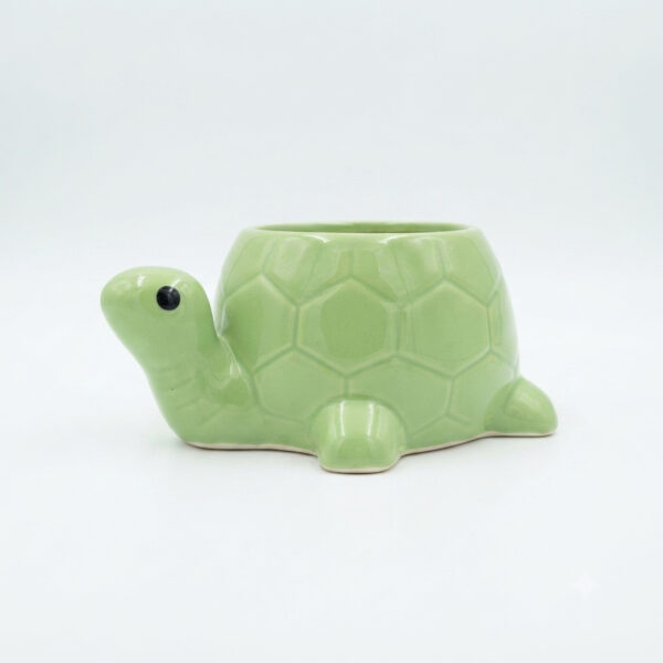 POC0027f Tortoise shaped Planter - Cute and colourful Tortoise shaped Ceramic planters suitable set for home decor, gifting and personal use