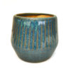 POC0090a Cute ridged round shaped Ceramic planters. This minimalistic planters suitable set for home decor, gifting and personal use.