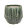 POC0090d Cute ridged round shaped Ceramic planters. This minimalistic planters suitable set for home decor, gifting and personal use.