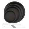 Round Bottom Tray/Plate/Saucer suitable for 4 to 16 inches Planters