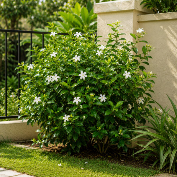 Crape Jasmine / Nandi Battalu / Nandiyarvattam /  Nandivardanam (Tabernaemontana divaricata)