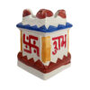 Traditional Ceramic Tulsi Pot – A Sacred touch of Elegance