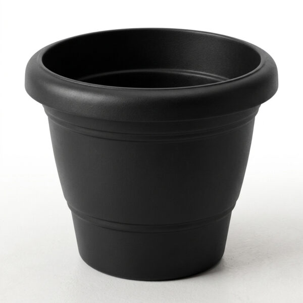 12 inches Round Pot | Plastic Planter | Regular, Lightweight and Sturdy | Suitable for Garden, Balcony, Outdoor and can be placed on Plant Stands