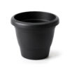 10 inches Round Pot | Plastic Planter | Regular, Lightweight and Sturdy | Suitable for Garden, Balcony, Outdoor and can be placed on Plant Stands